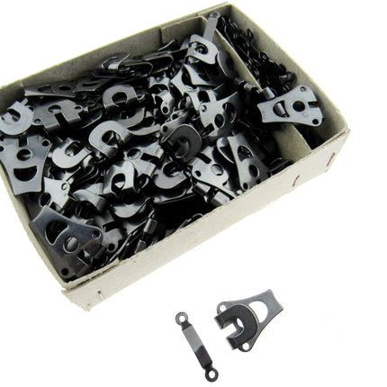 Trouser Hook and Bars Extra Large 25mm x 20mm Metal Fasteners Wholesale Box 144