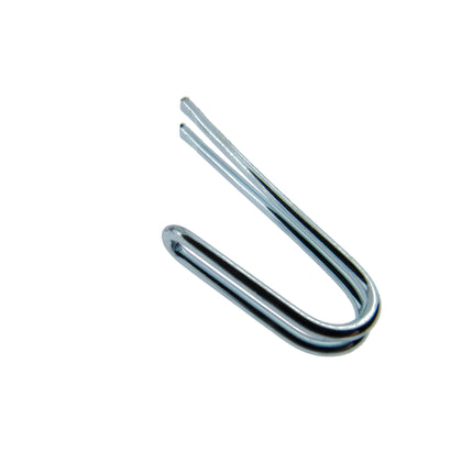 Pinch Pleat Curtain Hooks Metal Silver 28mm Curtain Heading Hooks Pack of 25