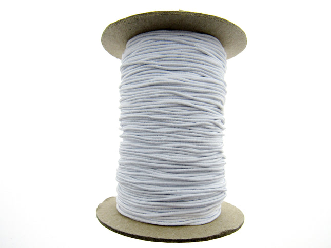 Round Elastic Whole Rolls 1mm 2.5mm 3mm Black White 50m 100m