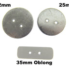 25mm Round / x 5