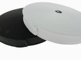 Flat Woven Stretch Elastic - Black or White - Choice of 6 Sizes & 3 Lengths
