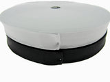 Flat Woven Stretch Elastic - Black or White - Choice of 6 Sizes & 3 Lengths