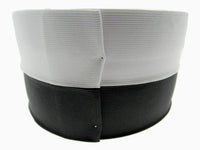 Flat Woven Stretch Elastic - Black or White - Choice of 6 Sizes & 3 Lengths