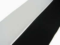 Flat Woven Stretch Elastic - Black or White - Choice of 6 Sizes & 3 Lengths