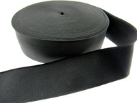 Flat Woven Stretch Elastic - Black or White - Choice of 6 Sizes & 3 Lengths
