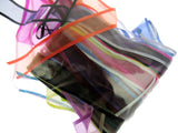 Chiffon Organza Ribbon Bundles Bags of 20 Pcs 10mm 15mm 25mm