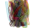 Chiffon Organza Ribbon Bundles Bags of 20 Pcs 10mm 15mm 25mm