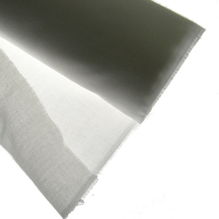 100% Cotton Woven Fusible Interfacing 112cm Wide Black White Per Metre
