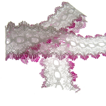 Dovecraft Knitting in Eyelet Lace 35mm Wide 3m Lengths Double Edge