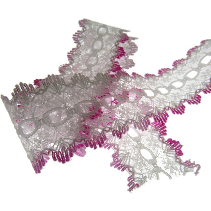 Dovecraft Knitting in Eyelet Lace 35mm Wide 3m Lengths Double Edge