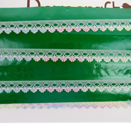 Dovecraft Knitting In Eyelet Lace 18mm Single Edge 3m