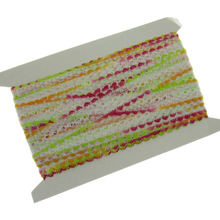 Dovecraft Knitting in Eyelet Lace 35mm Wide 3m Lengths Double Edge