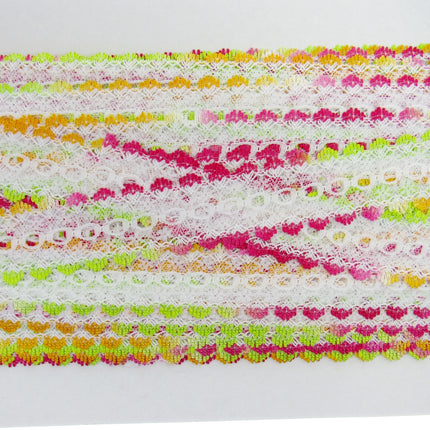Dovecraft Knitting in Eyelet Lace 35mm Wide 3m Lengths Double Edge