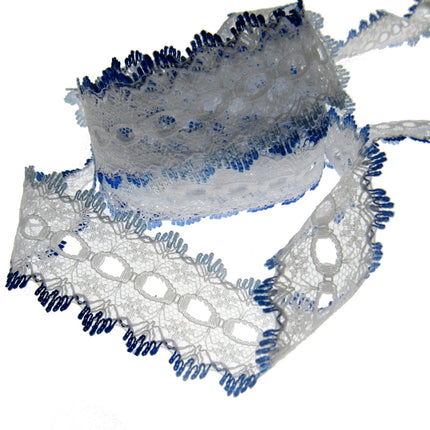 Dovecraft Knitting in Eyelet Lace 35mm Wide 3m Lengths Double Edge