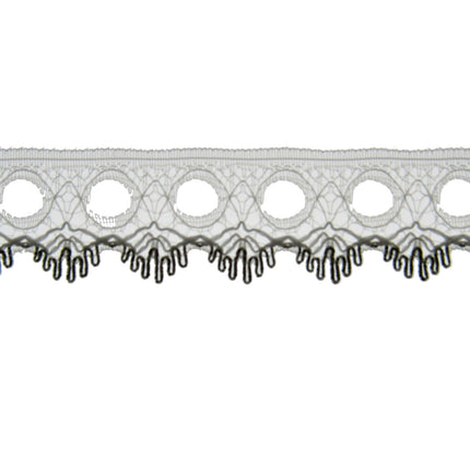 Dovecraft Knitting In Eyelet Lace 18mm Single Edge 3m