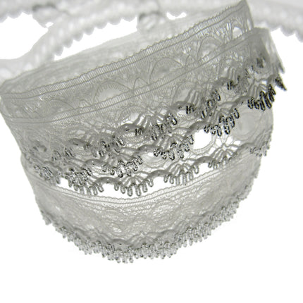 Dovecraft Knitting In Eyelet Lace 18mm Single Edge 3m