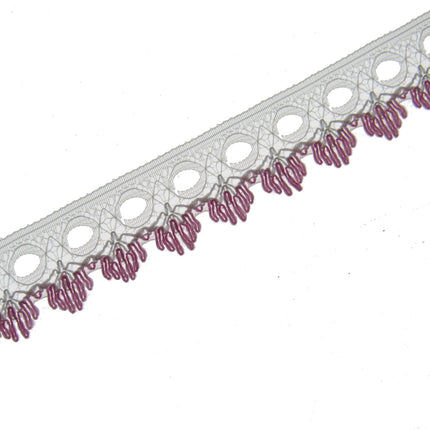 Dovecraft Knitting In Eyelet Lace 18mm Single Edge 3m