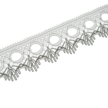 Dovecraft Knitting In Eyelet Lace 18mm Single Edge 3m