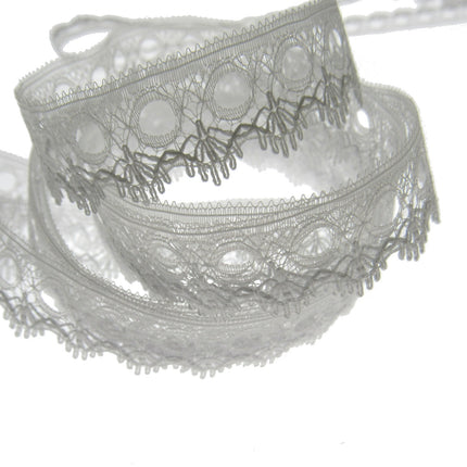 Dovecraft Knitting In Eyelet Lace 18mm Single Edge 3m