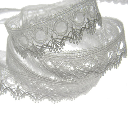 Dovecraft Knitting In Eyelet Lace 18mm Single Edge 3m