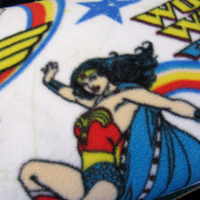 Wonder Woman Fleece Fabric 100% Polyester 1m 148cm Wide 220gsm