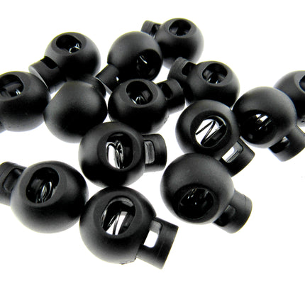 Cord Lock Spring Toggles 6mm Hole for Shock Bungee Elastic 10pcs 9 Colours CE20