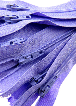Nylon Closed End Trebla Zips 10 Pack Brights Neutrals Dresses Skirts Crafts - ThreadandTrimmings