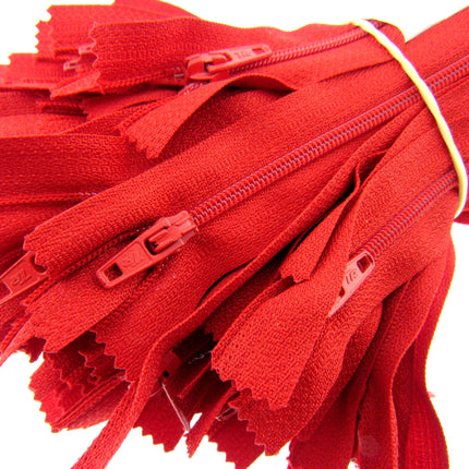 Nylon Closed End Trebla Zips 10 Pack Brights Neutrals Dresses Skirts Crafts - ThreadandTrimmings