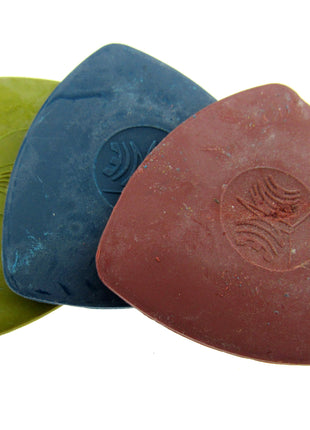 Soft Tailors Chalk Triangle Fabric Marker Sewing Dressmaking White Assorted 3 10 - ThreadandTrimmings