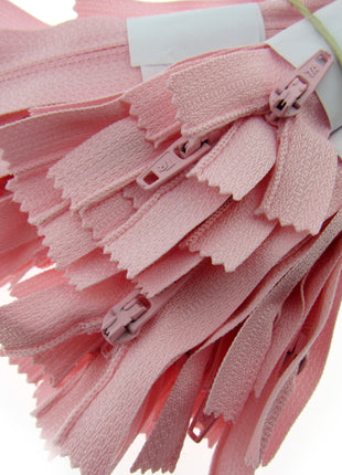 Nylon Closed End Trebla Zips 10 Pack Brights Neutrals Dresses Skirts Crafts - ThreadandTrimmings