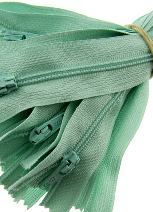 Nylon Closed End Trebla Zips 10 Pack Brights Neutrals Dresses Skirts Crafts - ThreadandTrimmings