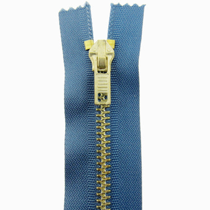 Denim Jean Zips - Sizes 6", 7" and 8"  - Available in 10 Colours - ThreadandTrimmings