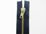 Denim Jean Zips - Sizes 6", 7" and 8"  - Available in 10 Colours