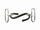 Snake Belt Buckles - Silver Colour "S" Shape - 25mm Insert for Elastic