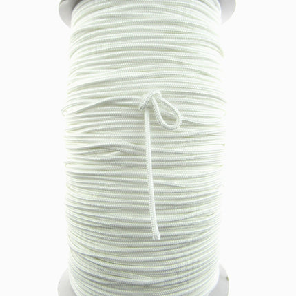 Curtain Blind Lift Cord 2mm White Strong Durable Suitable for Tents - ThreadandTrimmings