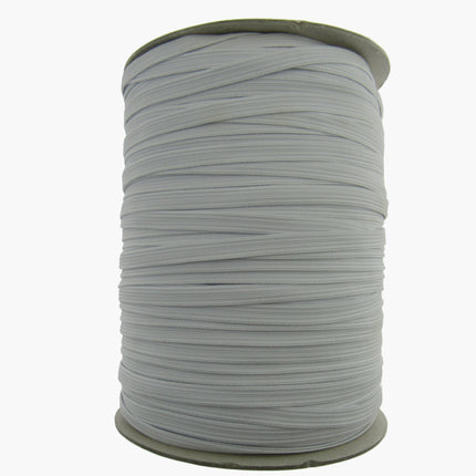 Flat Cord Elastic Whole Rolls 3mm to 12mm Black White Sewing Elastic