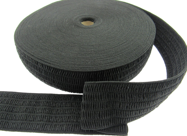 Soft Comfortable Waspie Waistband Elastic for Nurses Belts or Pyjamas 50mm Wide - ThreadandTrimmings