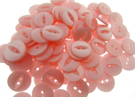 Round Fisheye Buttons Polyester 2-Hole Knitwear Sewing Craft Value Pack CFISH - ThreadandTrimmings