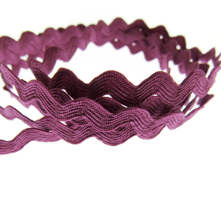 Ric Rac Ribbon Trimming Braid 6mm Wide 3m Lengths Rik Rak Braiding - ThreadandTrimmings