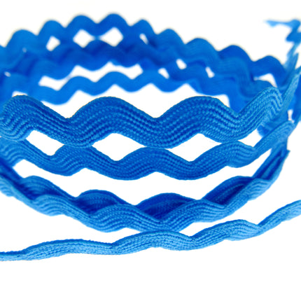 Ric Rac Ribbon Trimming Braid 6mm Wide 3m Lengths Rik Rak Braiding - ThreadandTrimmings