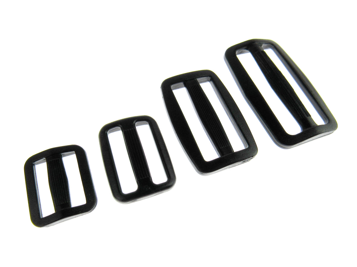 3 Bar Tri Glide Sliders - Delrin Plastic for Webbing - Strong & Tough ...