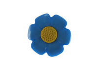 Round Flower Buttons - Daisy, Poppy, Forget Me Not & Sunflower Buttons 18mm/21mm