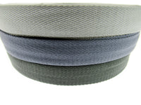Soft Cotton Rich Webbing With Herringbone Weave -Apron Tape Great for Bag Making