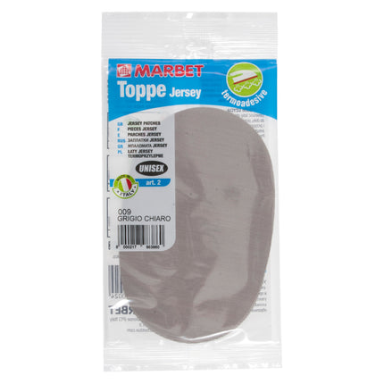 Iron on Jersey Patch Stretch Sportswear by Marbet Ideal For Knitwear Clothing - ThreadandTrimmings
