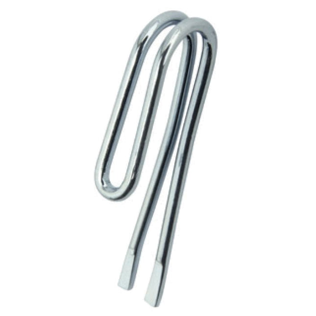 Metal Pinch Pleat Curtain Hook on a white background