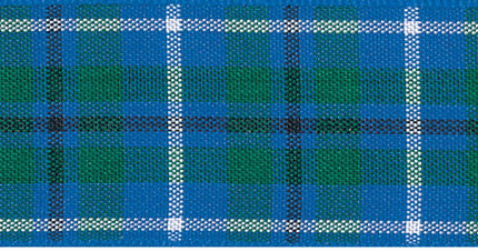 Berisfords Tartan Ribbon 10mm Scottish Woven Polyester Per Metre
