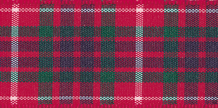 Berisfords Tartan Ribbon 10mm Scottish Woven Polyester Per Metre