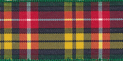 Berisfords Tartan Ribbon 10mm Scottish Woven Polyester Per Metre