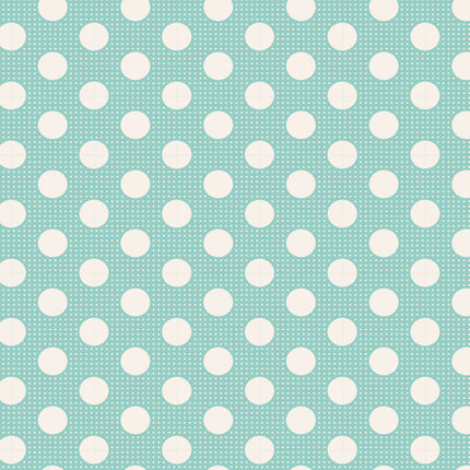 Tilda Medium Dots Cotton Fat Quarter Bundle 15 Pieces 50x55cm Quilting Fabric