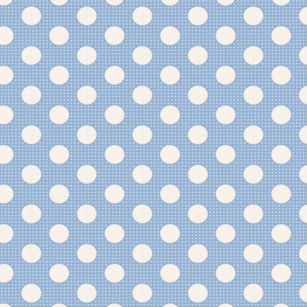 Tilda Medium Dots Cotton Fat Quarter Bundle 15 Pieces 50x55cm Quilting Fabric